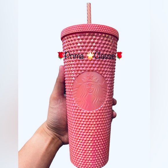 Starbucks Philippines Bubblegum Bling Studded Tumbler Cup 24oz Limited 2023 NWT - Picture 14 of 15
